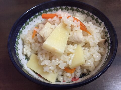 炊飯器で簡単！たけのこごはん